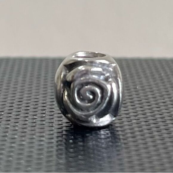 Pandora Jewelry - Pandora Sterling Silver 925 Ale Rose Charm.